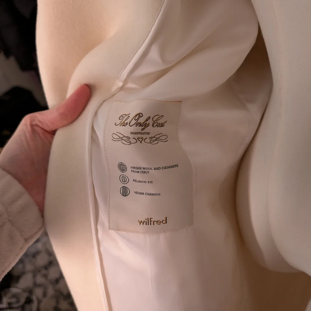 🍒BEST & FINAL🍒 Wilfred Aritzia • The Only Coat - Italian Wool & Cashmere - Picture 5 of 10